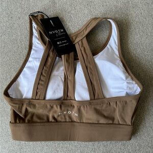 NVGTN Trio Bra in Mocha (never worn, tags on)